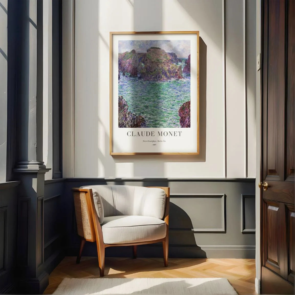 Claude Monet Poster – Port-Goulphar, Belle-Île