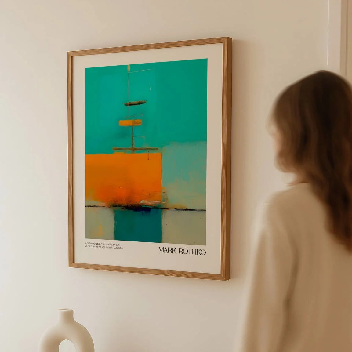 Rothko Poster Ausdrucksstark