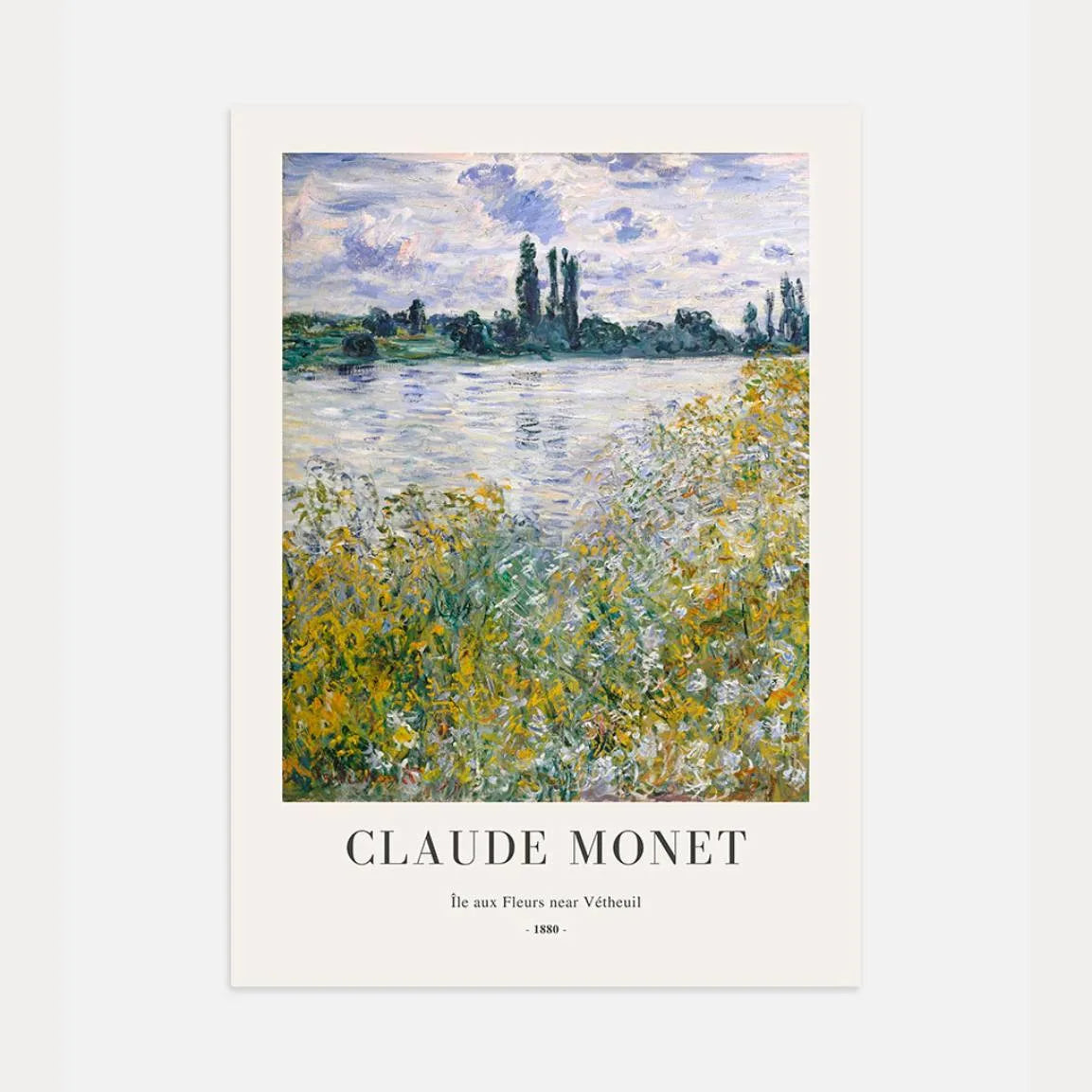 Monet Poster Ufer