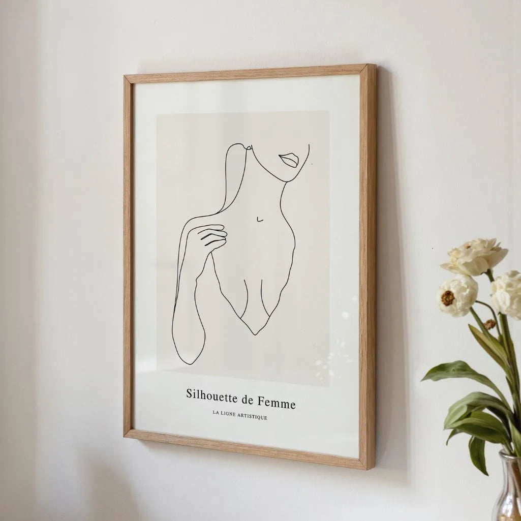 Poster – Subtile Weiblichkeit