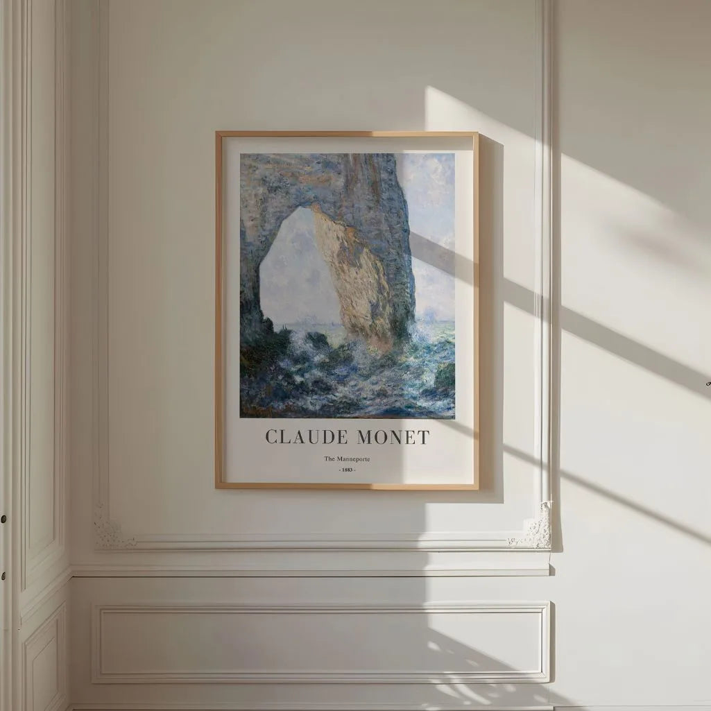 Claude Monet Poster – Manneporte-Klippe
