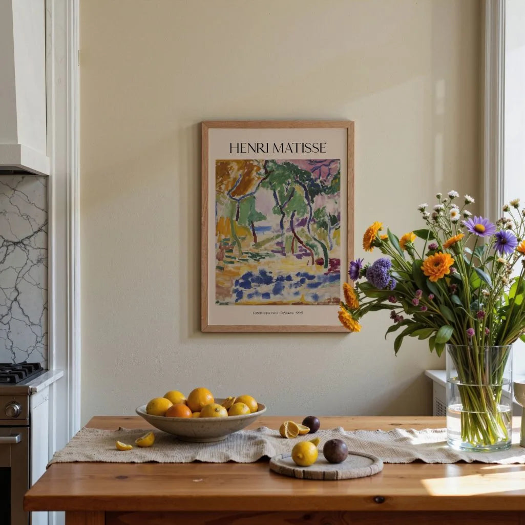 Henri Matisse Poster – Landschaft bei Collioure, 1905
