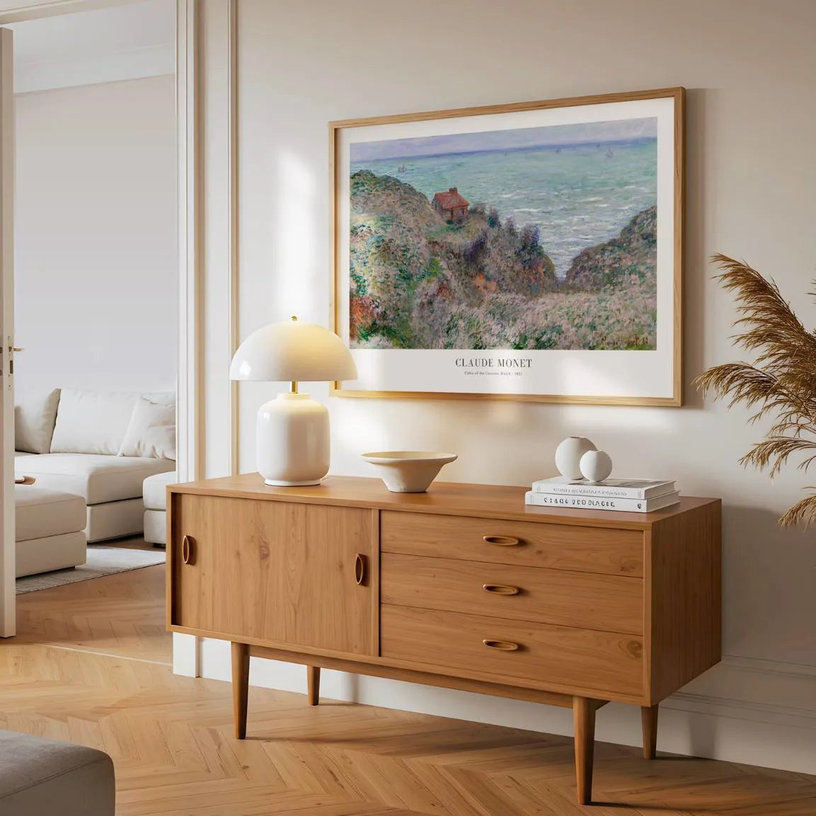 Claude Monet Poster – Hütte der Zollwache