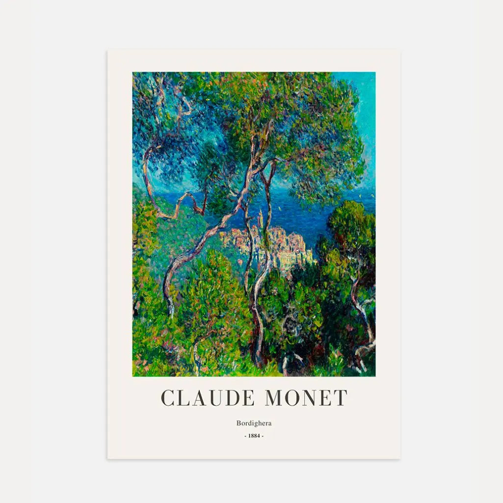 Claude Monet – Bordighera (1884) Poster