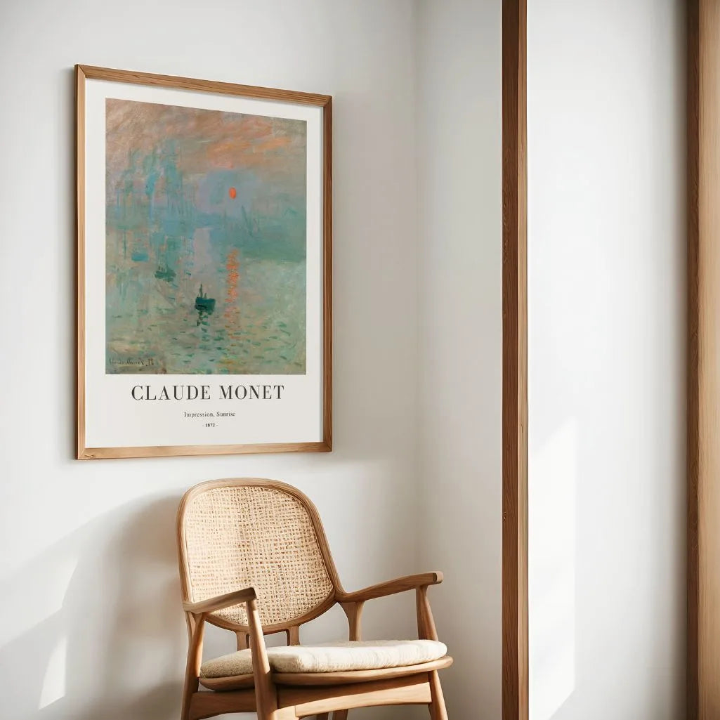 Claude Monet – Impression, Sonnenaufgang Poster