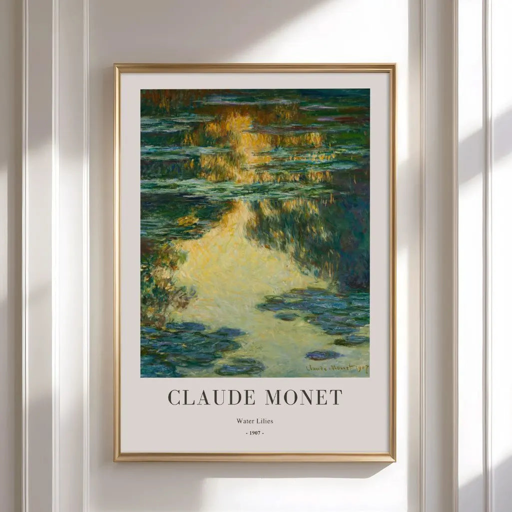 Claude Monet Poster – Seerosen 1907