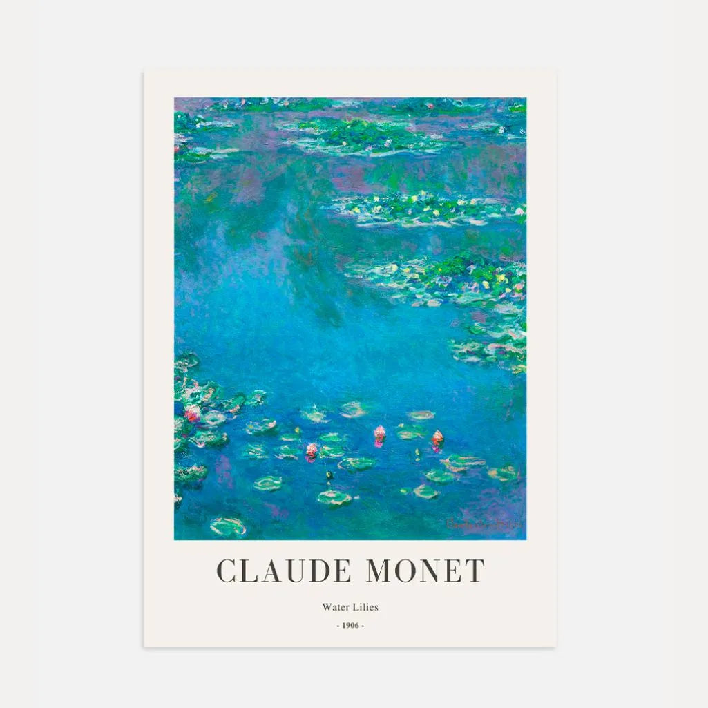 Claude Monet Poster – Seerosen