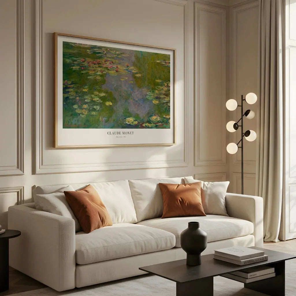 Claude Monet – Seerosen Poster, 1919