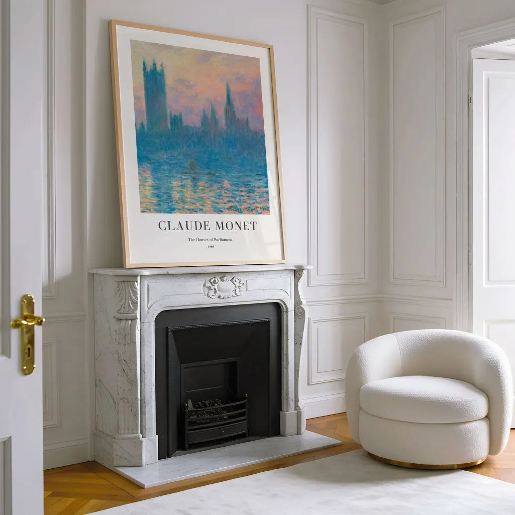 Claude Monet – Das Parlament in London Poster, 1903