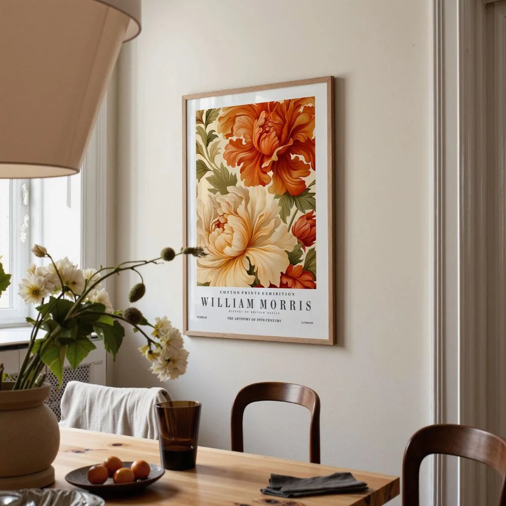 Poster – Herbstblumen Ornament