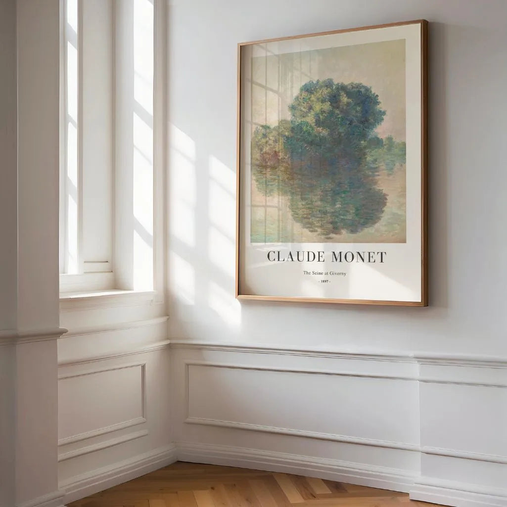 Claude Monet – Die Seine in Giverny Poster