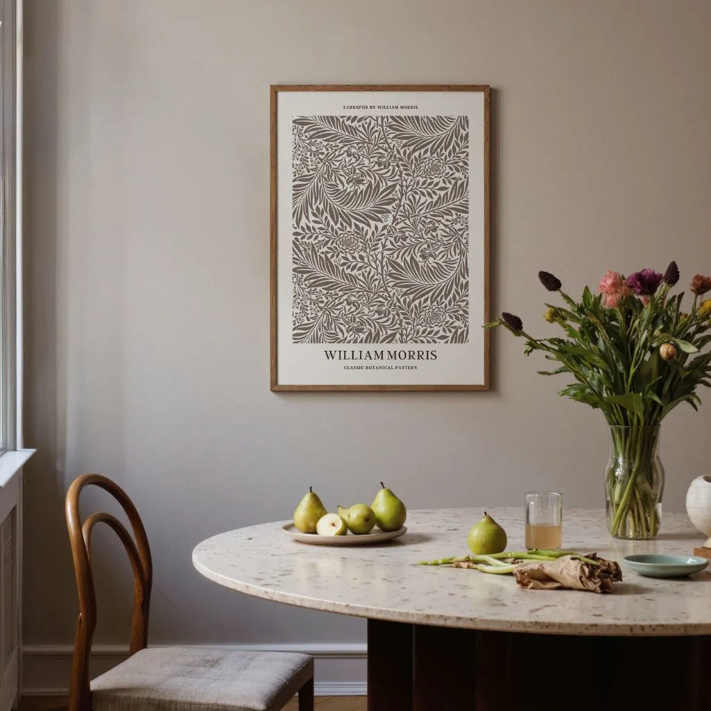 Poster – Rittersporn Botanisch