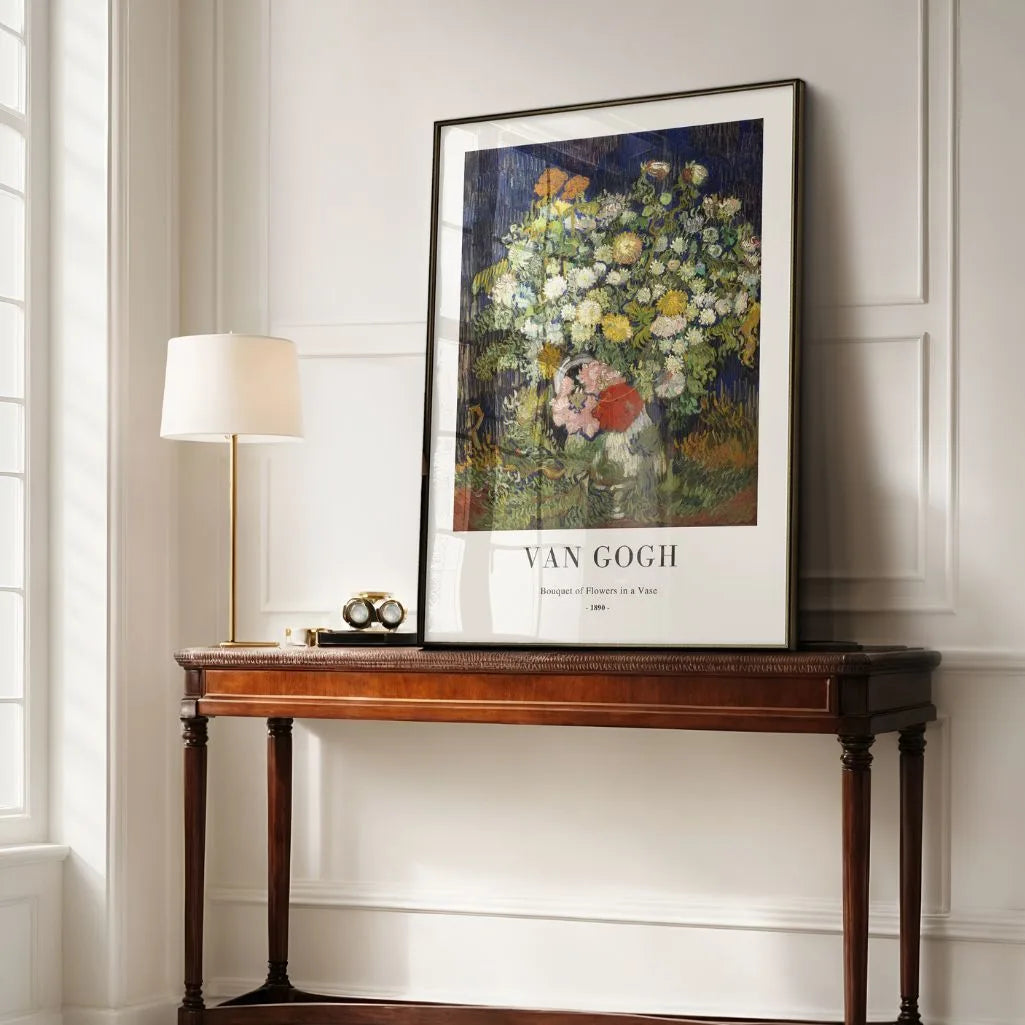 Vincent van Gogh – Blumenstrauß in einer Vase Poster