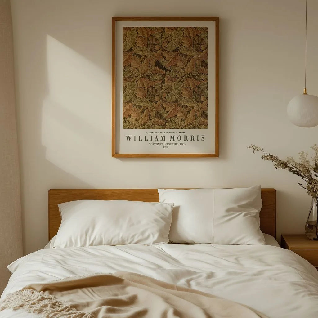 William Morris Acanthus-Poster von 1875