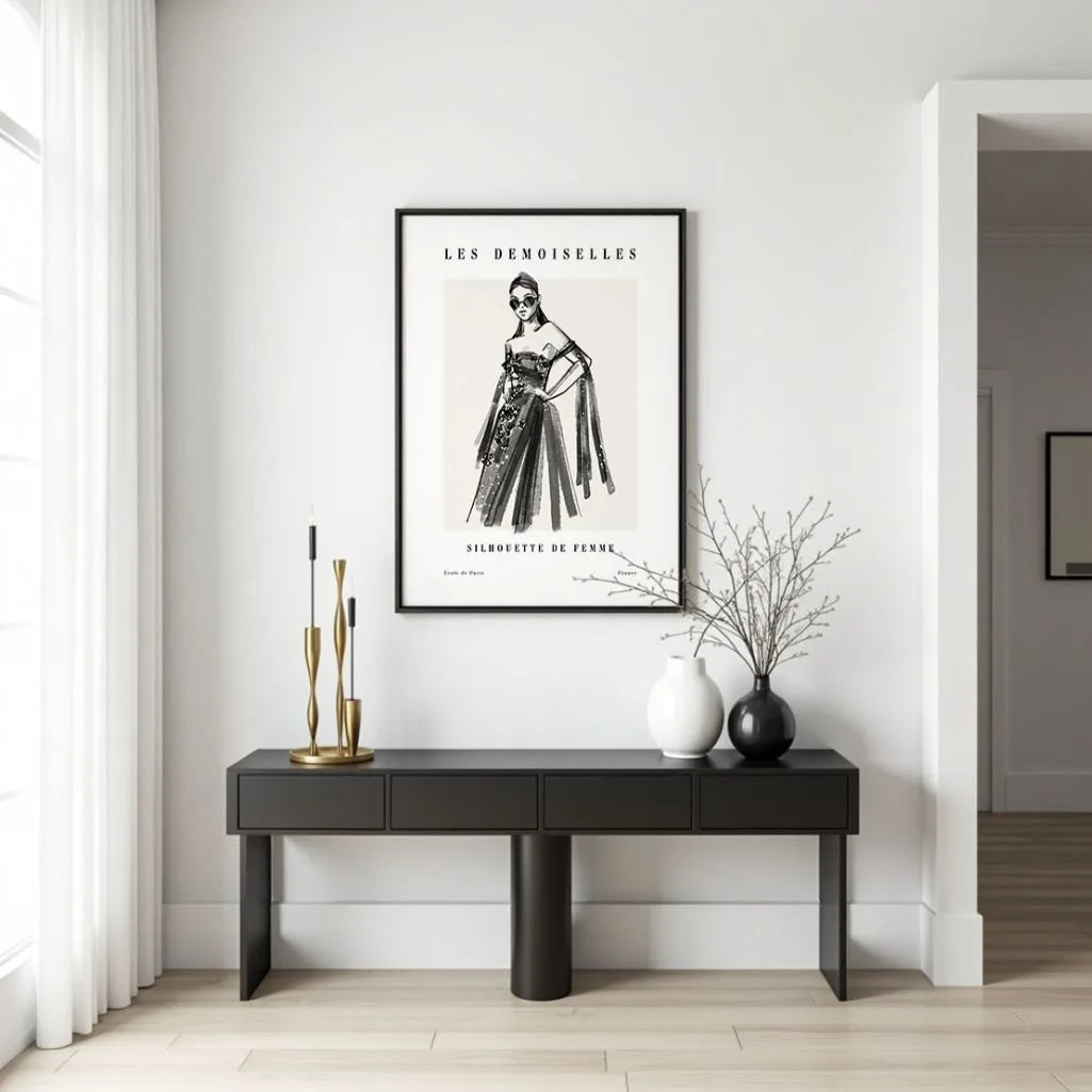 Poster – Pariser Dame