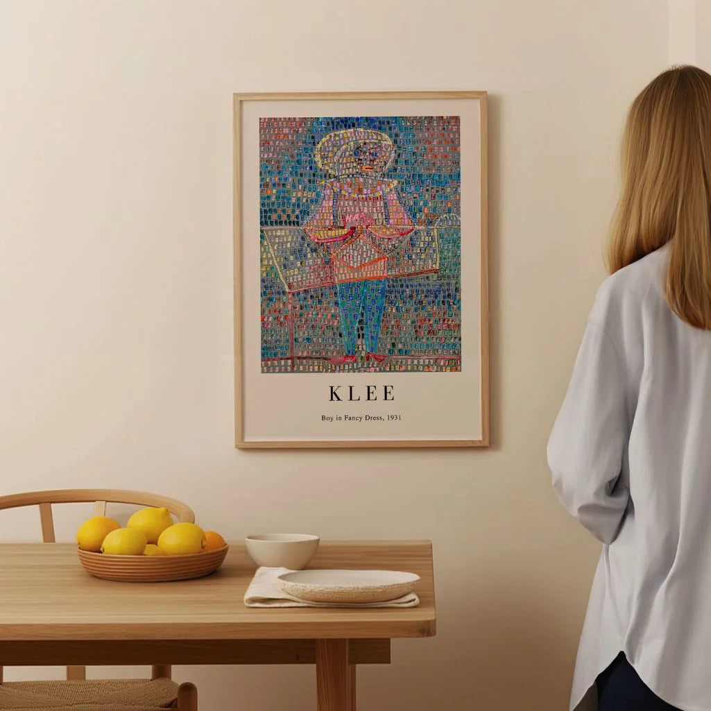 Paul Klee Poster – Junge im Kostüm, 1931