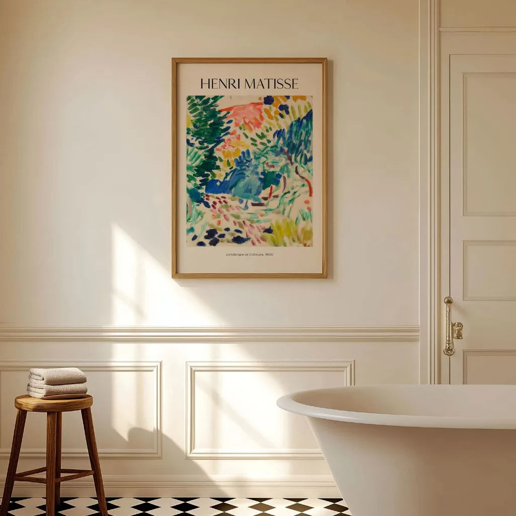 Henri Matisse Poster – Landschaft in Collioure, 1905