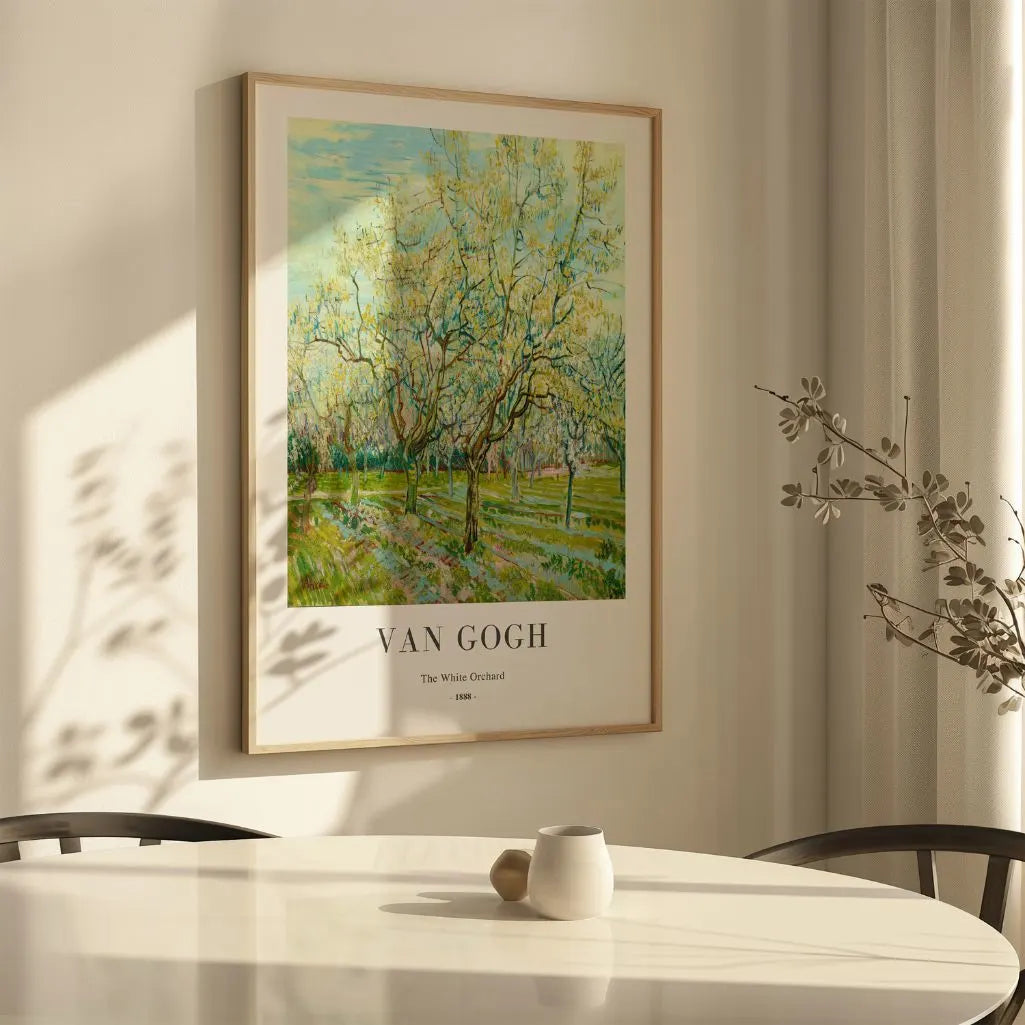 Vincent van Gogh Poster – Der weiße Obstgarten