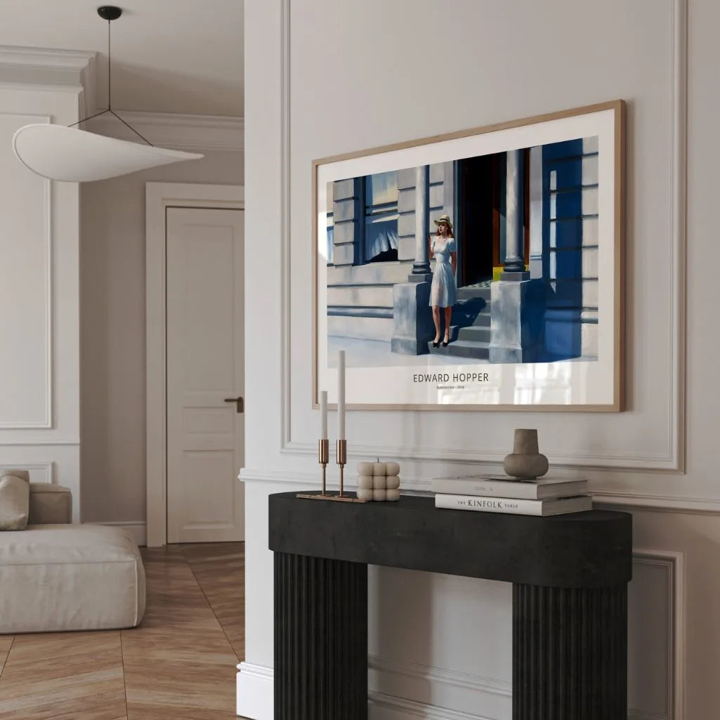 Edward Hopper Poster – Sommerzeit, 1943 (Querformat)