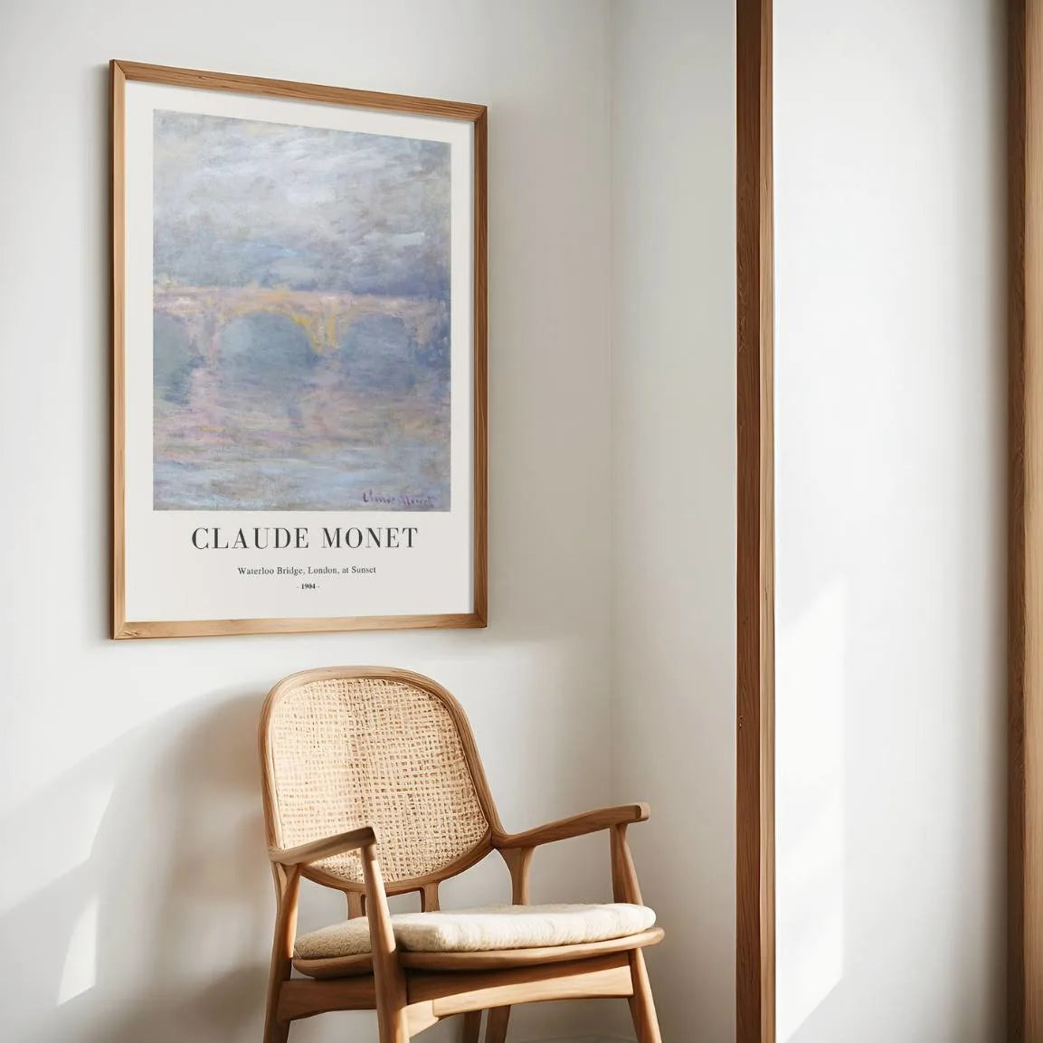 Monet Poster Abendlicht