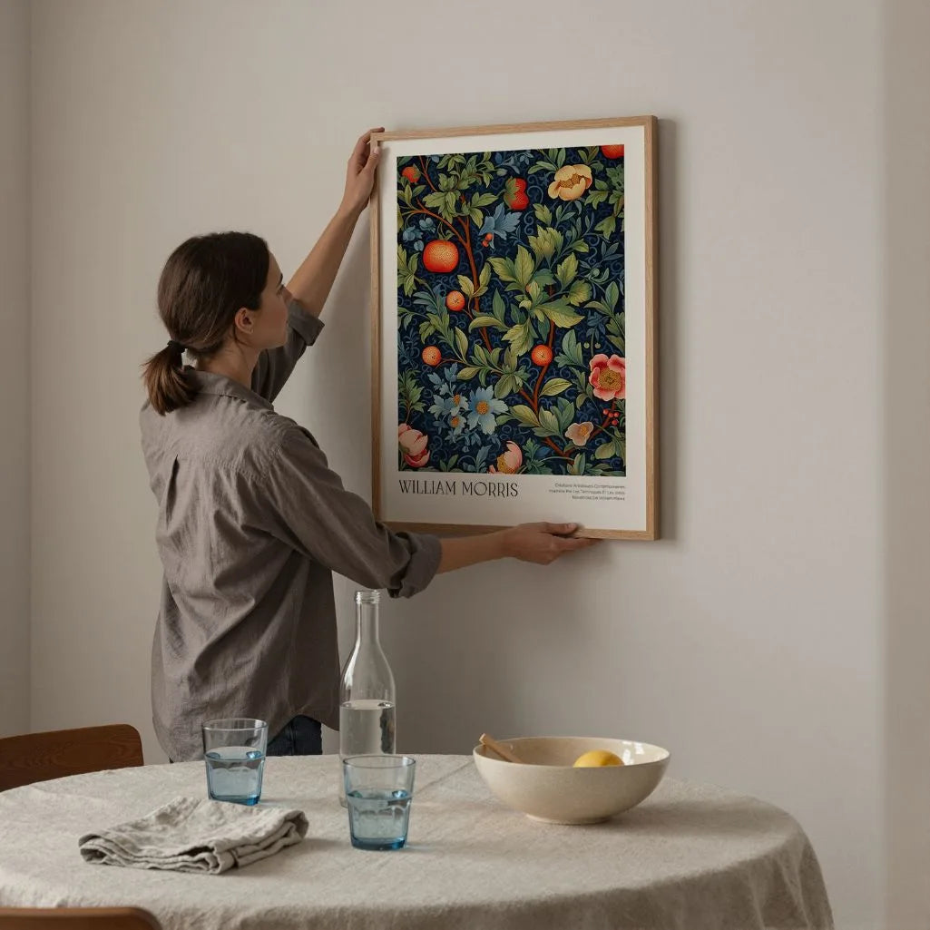 Poster – Früchte & Botanisches Muster