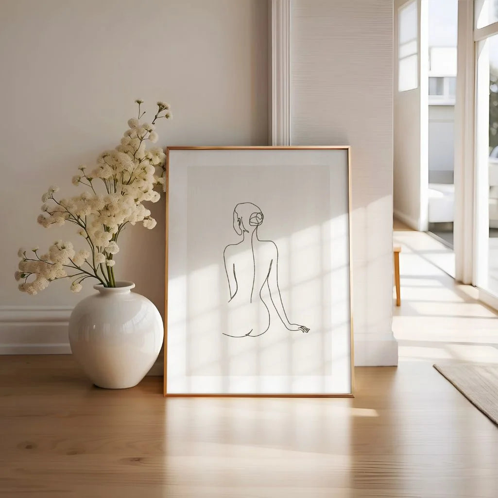 Poster – Stille Silhouette