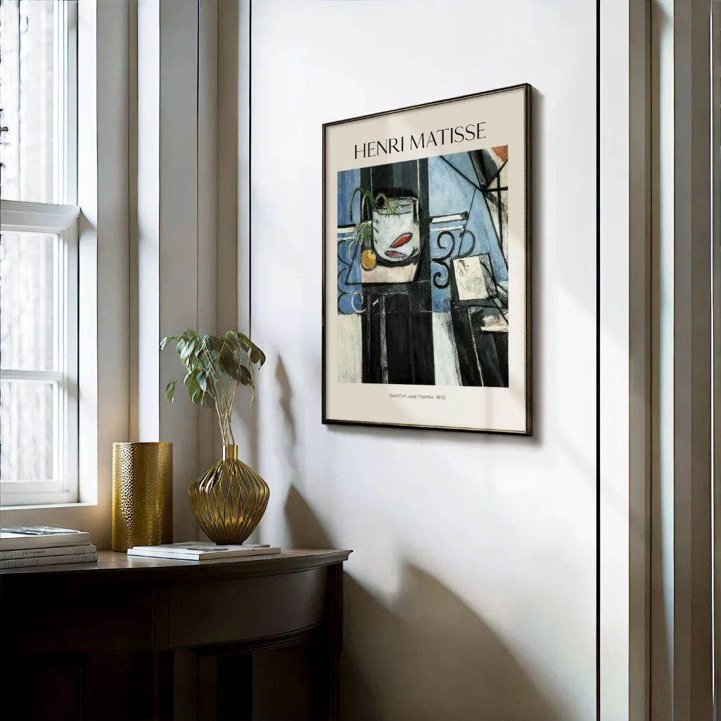 Henri Matisse Poster – Goldfische und Palette, 1915