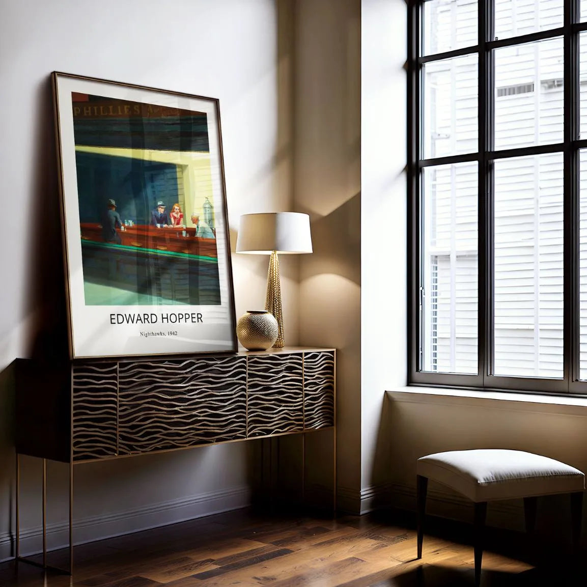 Edward Hopper Poster – Nighthawks, 1942 