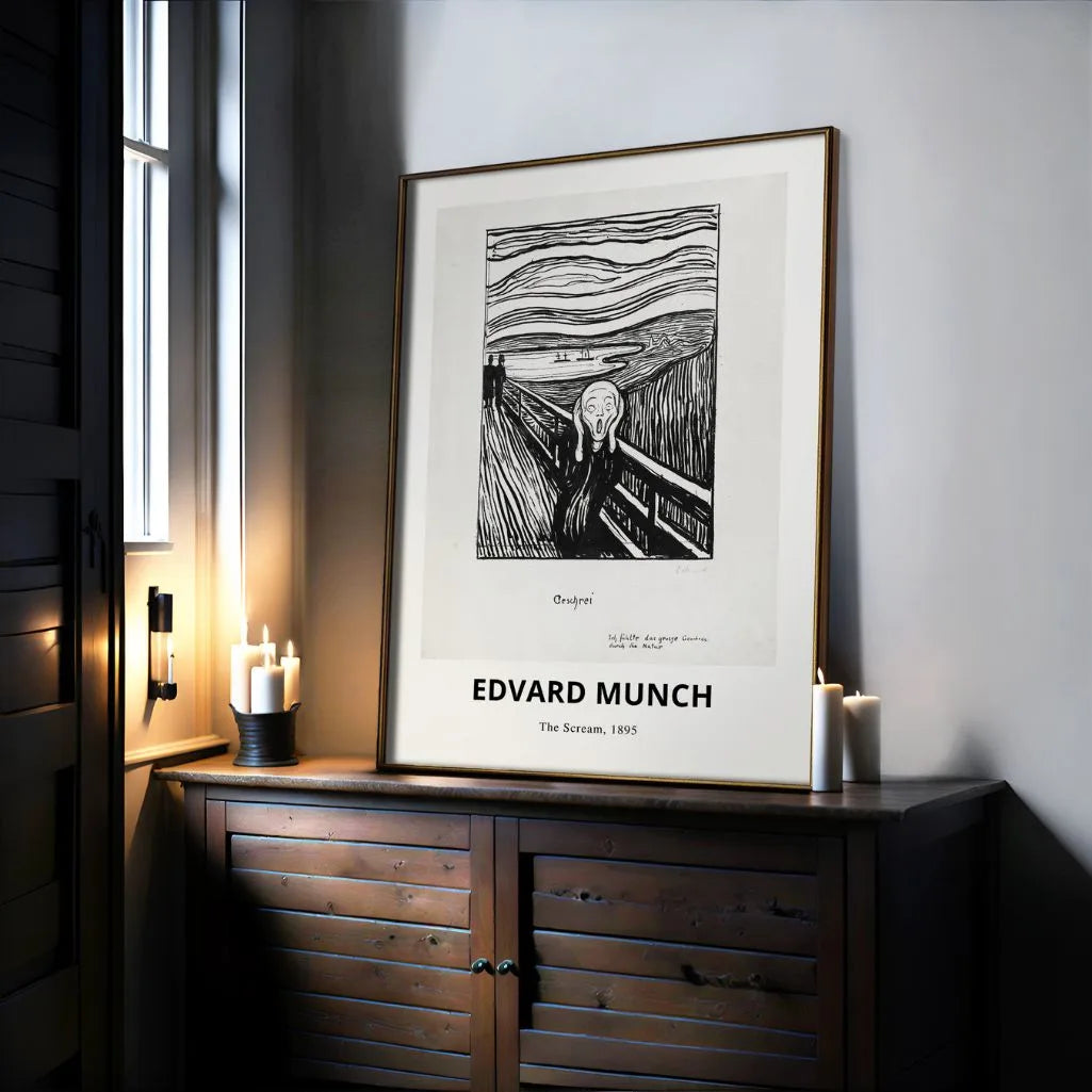 Edvard Munch Poster – Der Schrei