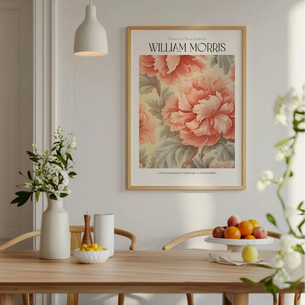 Poster – Pfirsichblüten Ornament