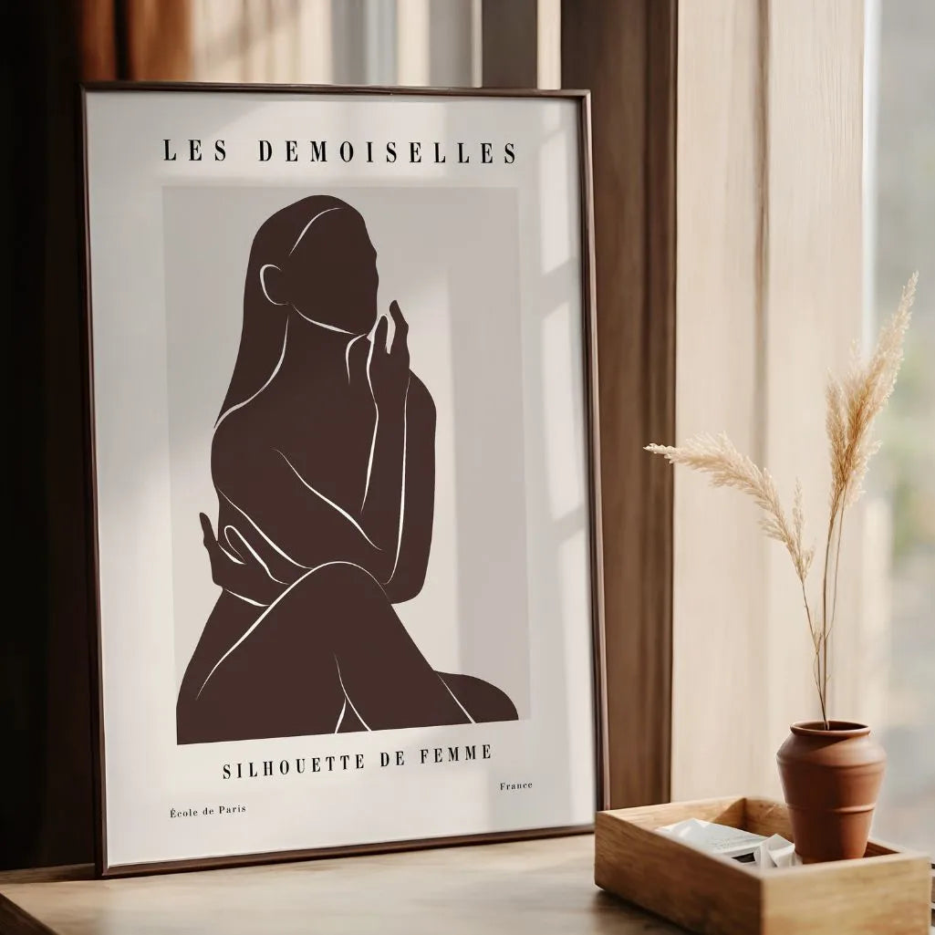 Poster – Ruhe der Frau