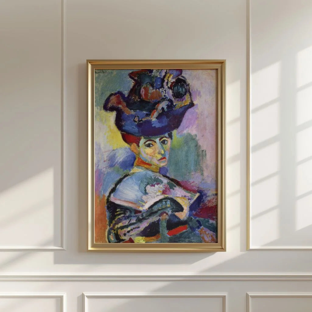 Henri Matisse Poster – Frau mit Hut, 1905