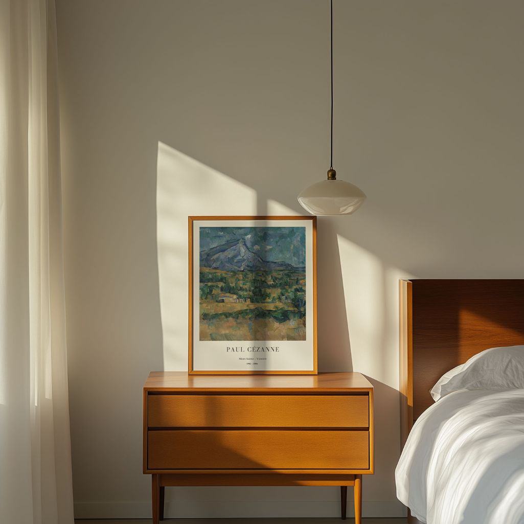 Paul Cézanne – Berg Sainte-Victoire Poster (1902–1906)