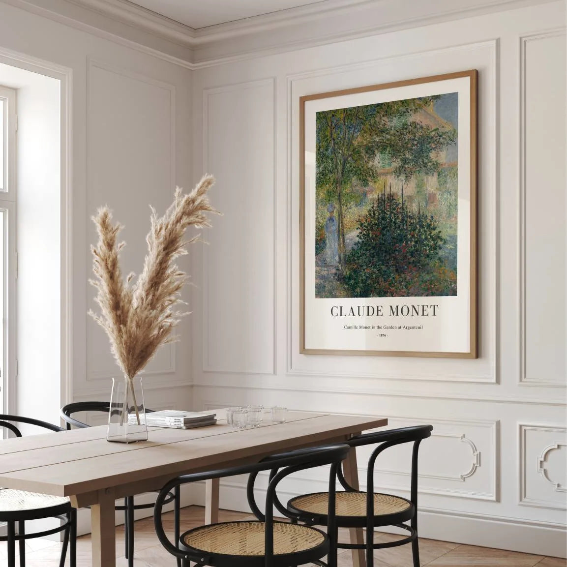 Claude Monet Poster – Camille im Garten