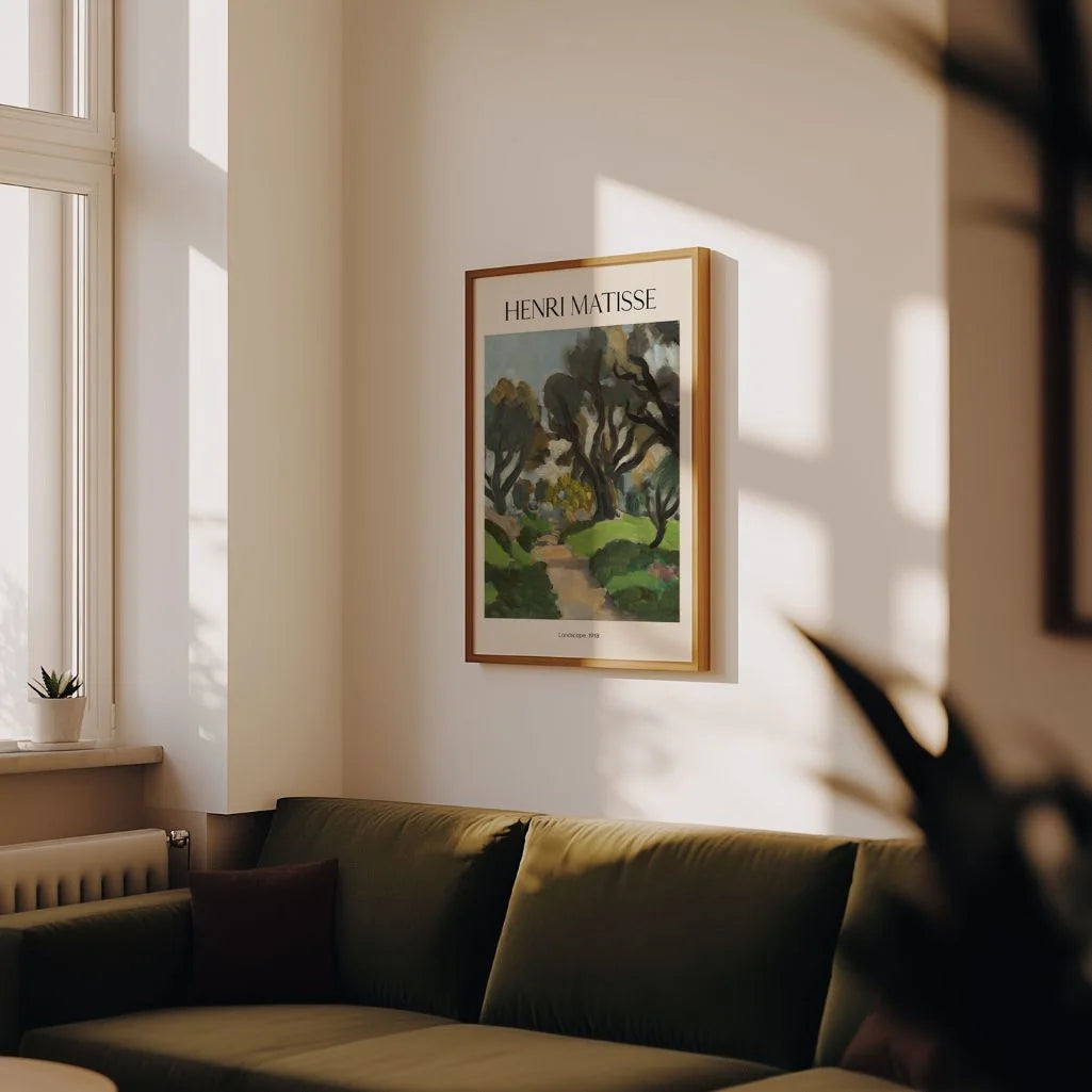 Henri Matisse Poster – Landschaft, 1918