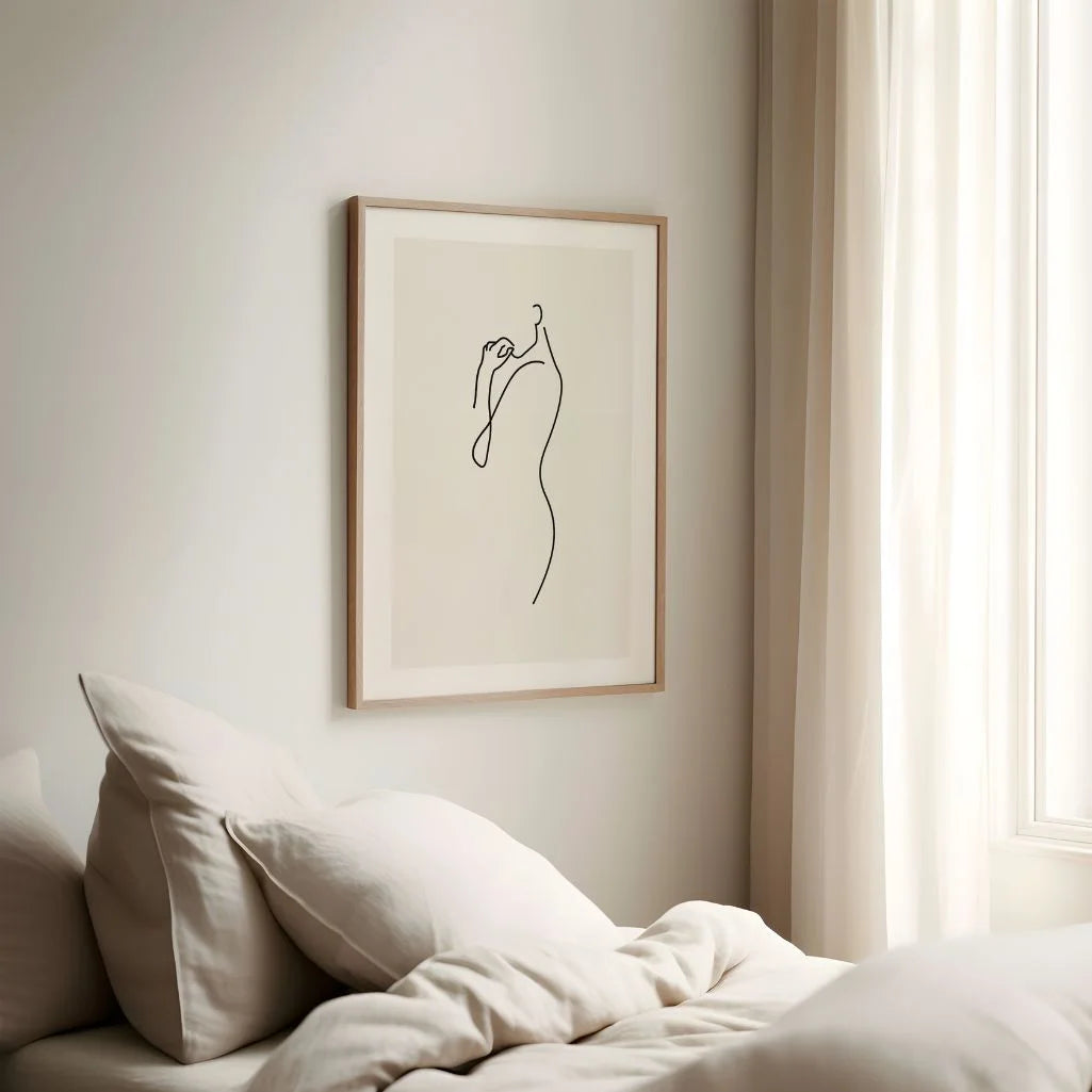 Poster – Zarte Silhouette