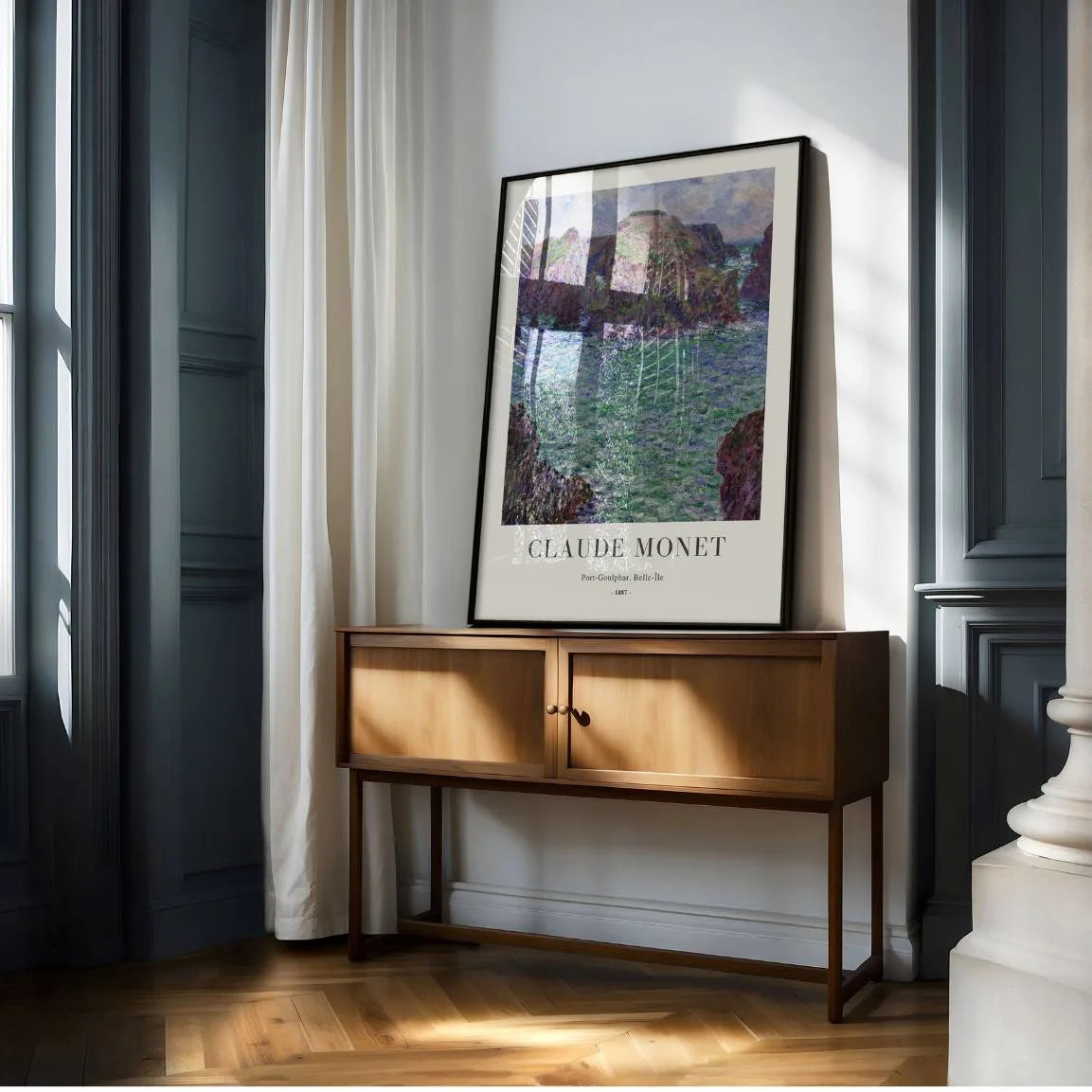 Claude Monet Poster – Port-Goulphar, Belle-Île