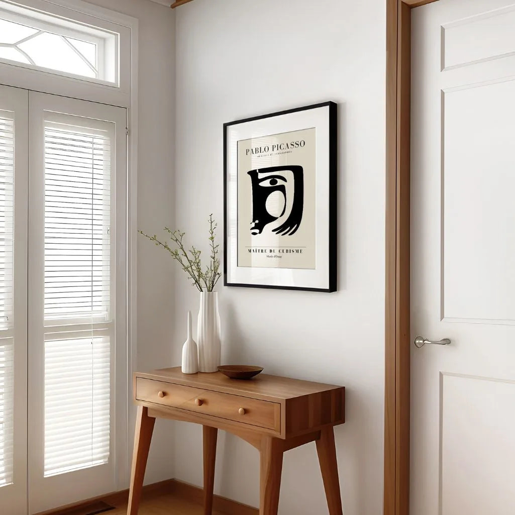 Von Pablo Picasso inspiriertes Poster – Auge der Abstraktion