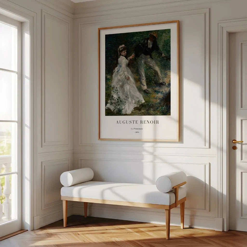 Auguste Renoir – La Promenade Poster, 1870