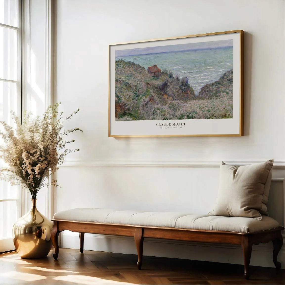 Claude Monet Poster – Hütte der Zollwache