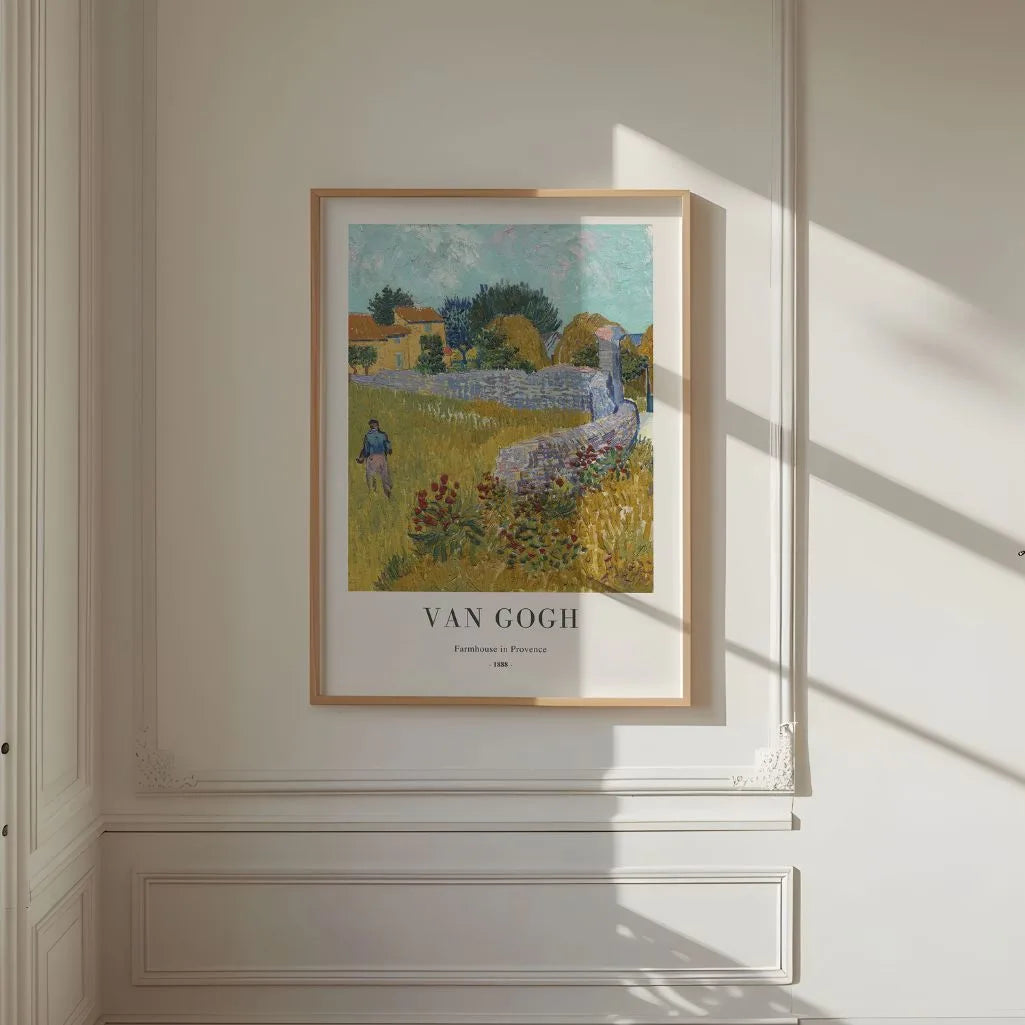 Vincent van Gogh Poster – Bauernhaus in der Provence