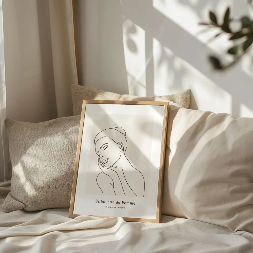 Poster – Ruhige Frau