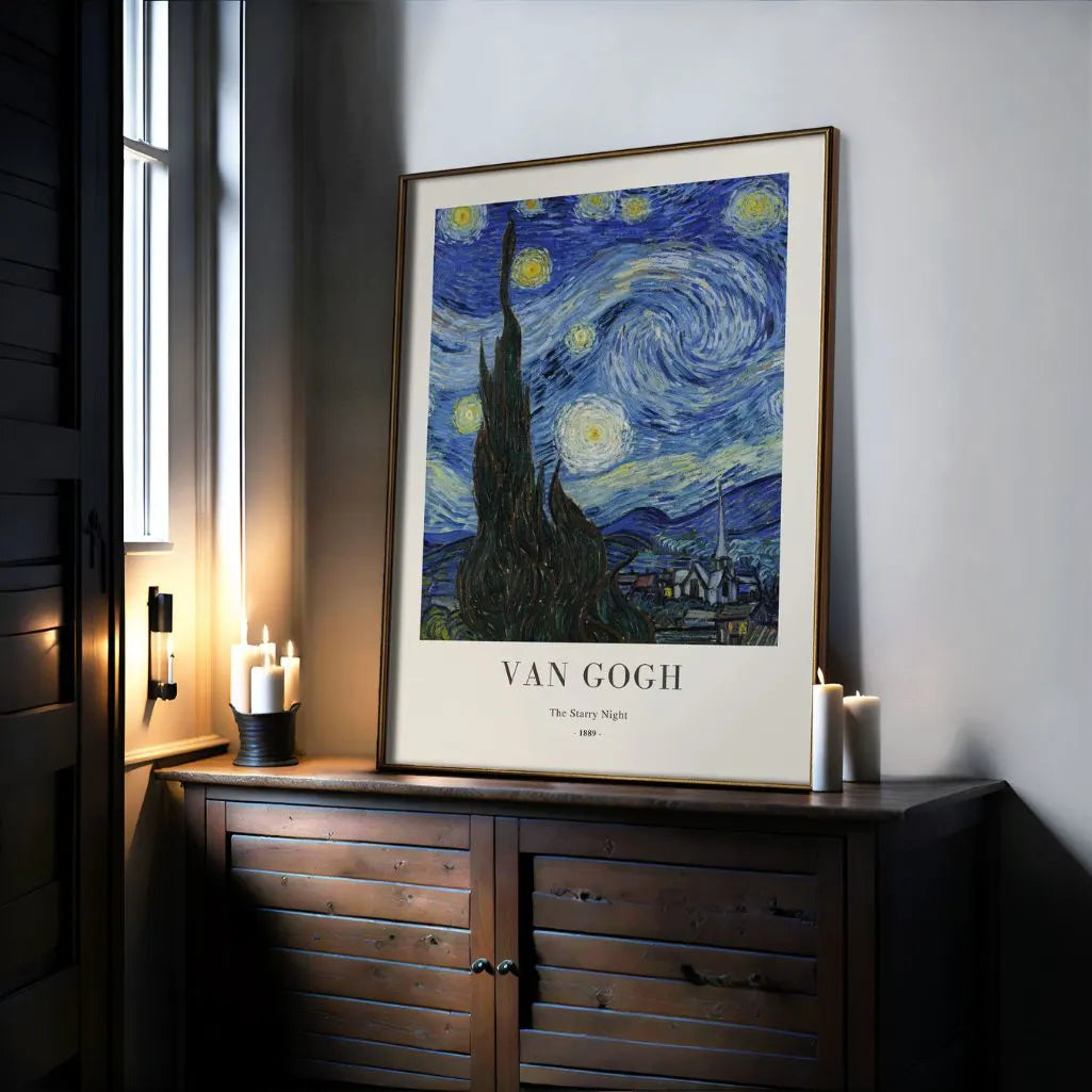 Vincent van Gogh Poster – Sternennacht