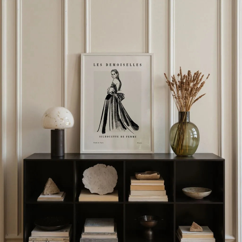 Poster – Klassische Dame