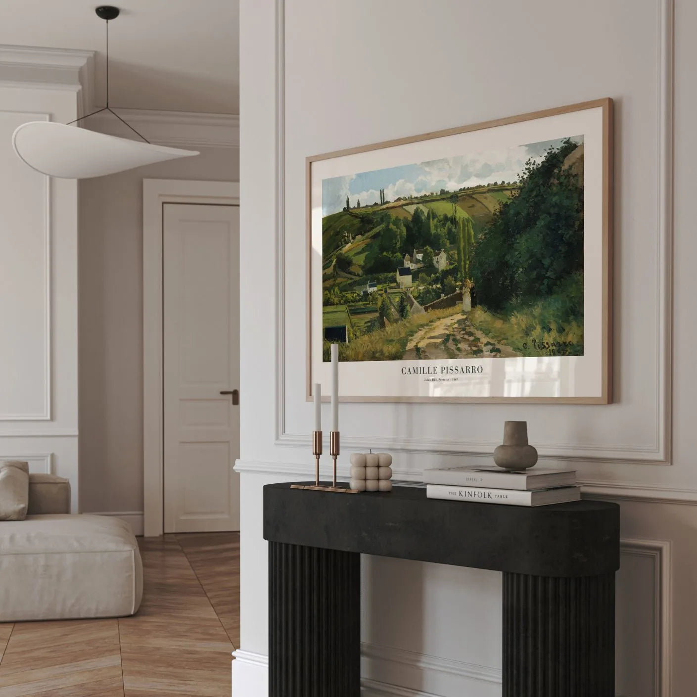 Camille Pissarro – Jalais-Hügel, Pontoise Poster (1867)