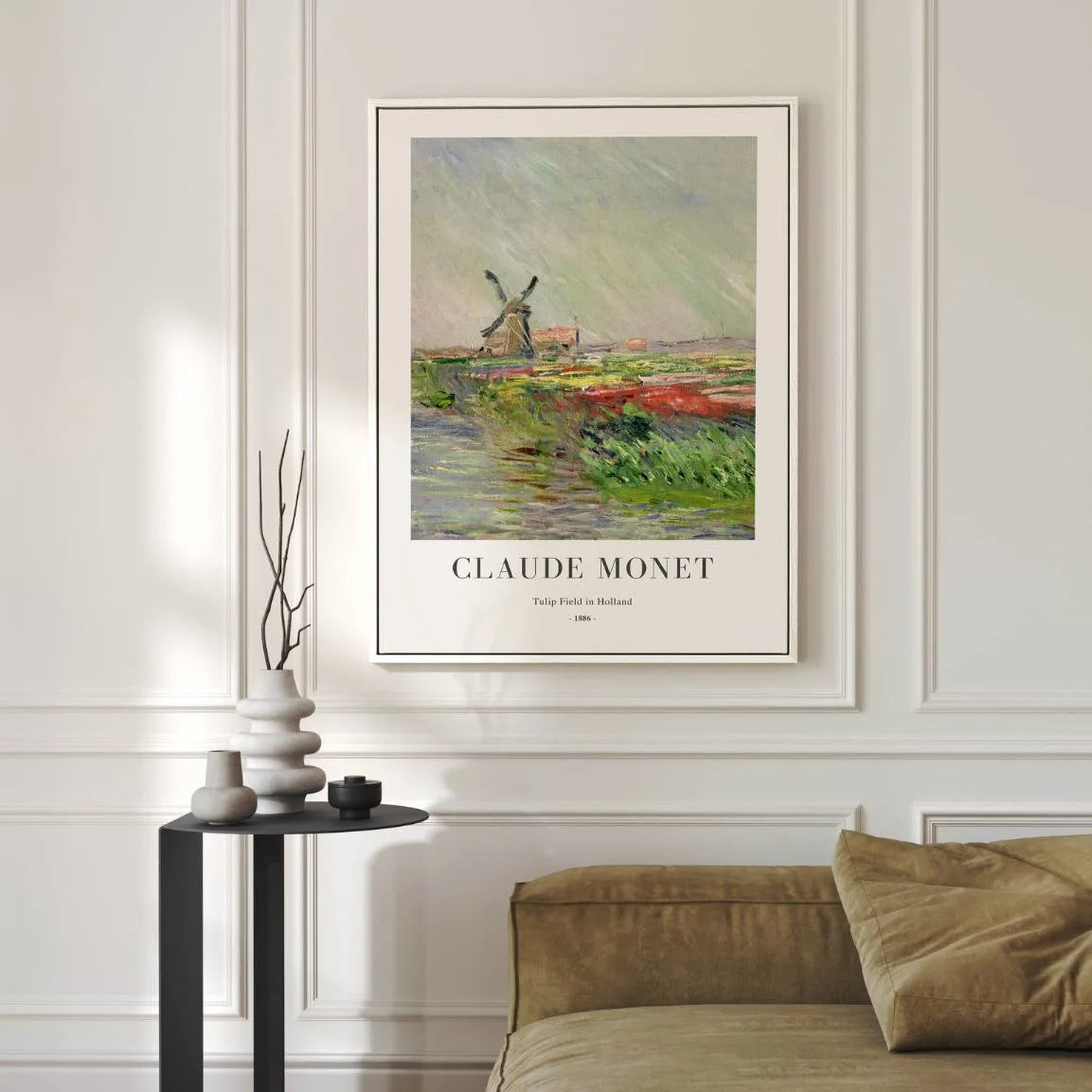 Monet Poster Tulpen