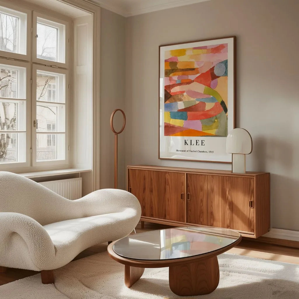 Paul Klee Poster – Abstrakte Architektur, 1915