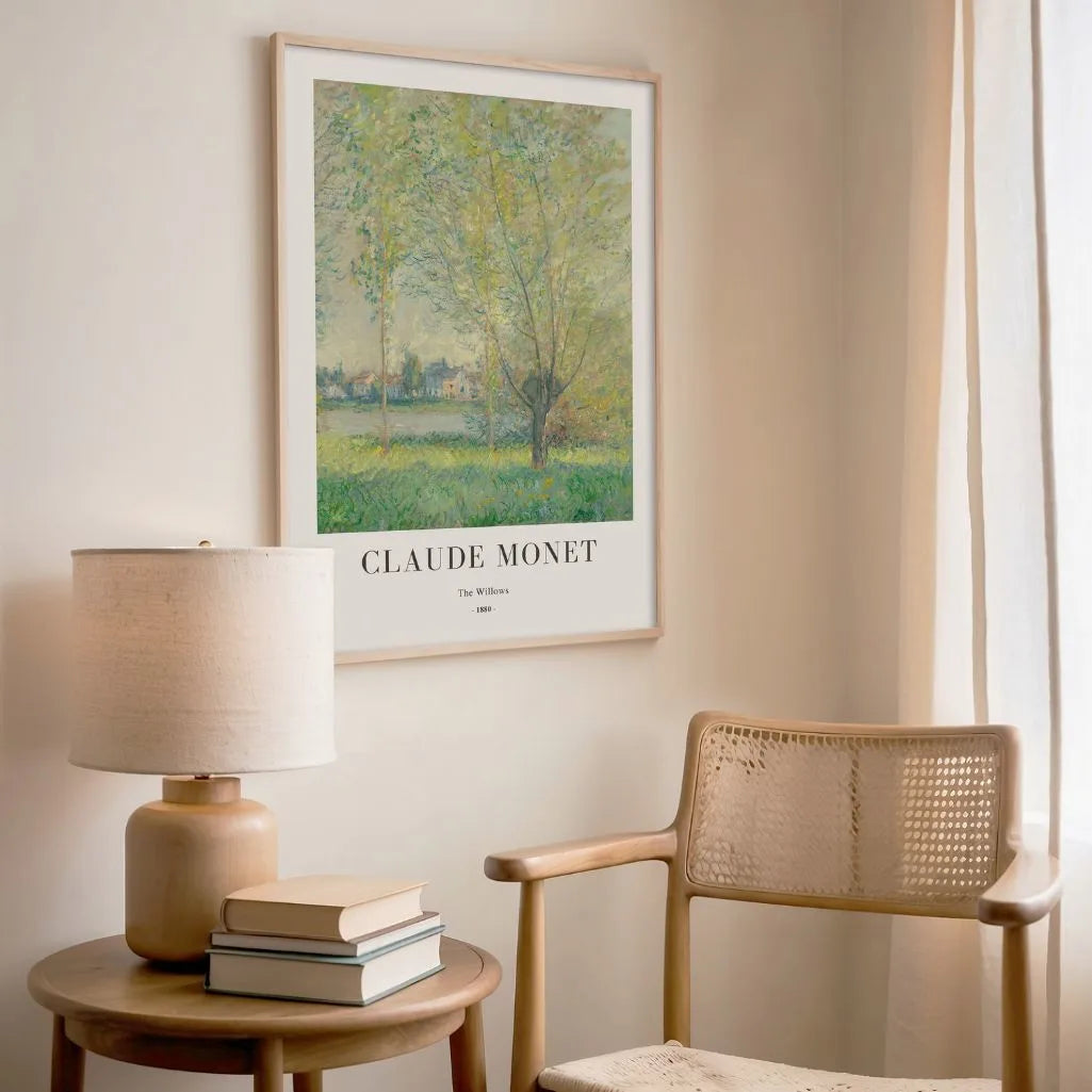 Claude Monet Poster – Die Weiden 1880
