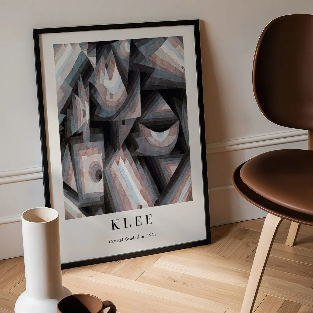 Paul Klee Plakat – Kristallverlauf, 1921