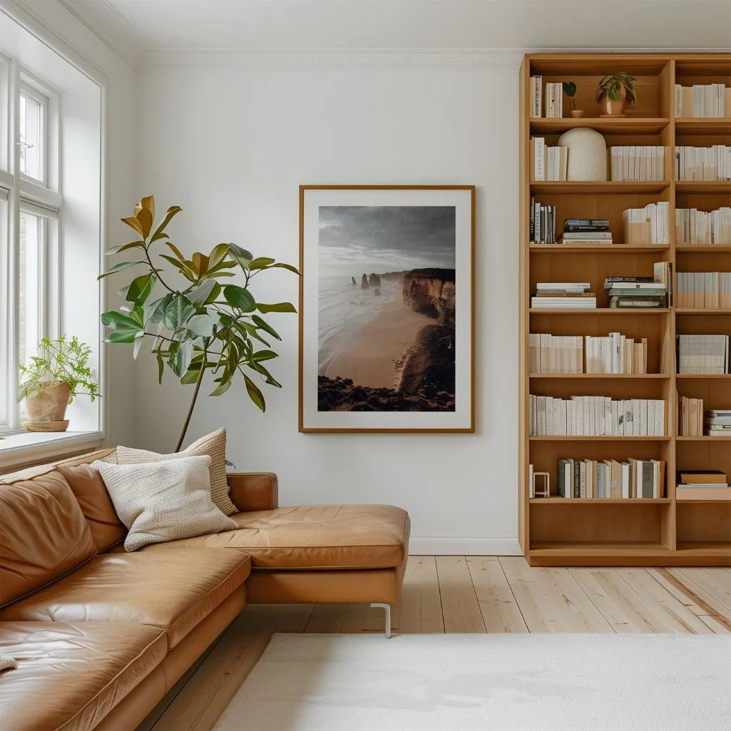 Klippen bei Dämmerung (Poster)